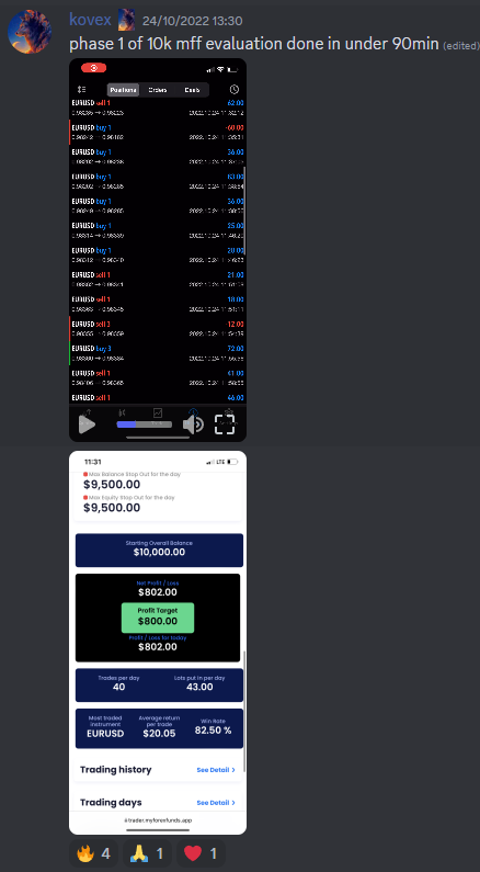 Trader result 8